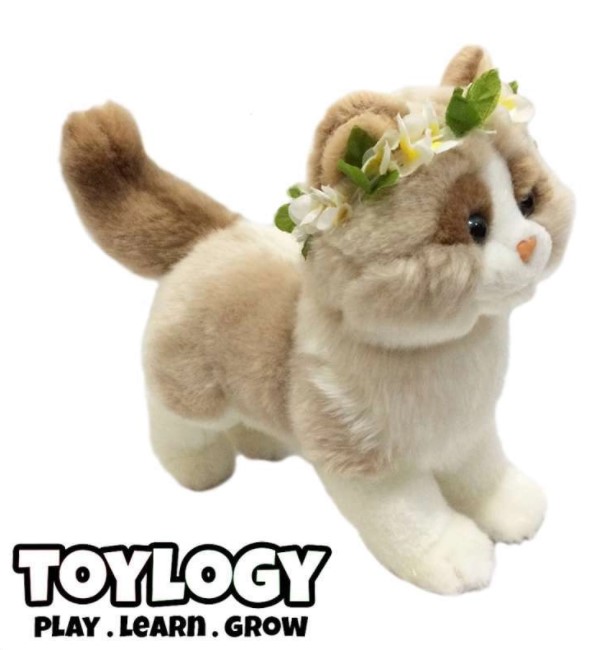 Boneka kucing Persia Toylogy