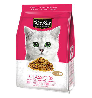 Makanan kucing Kit Cat Classic 32