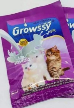 Growssy susu bayi kucing