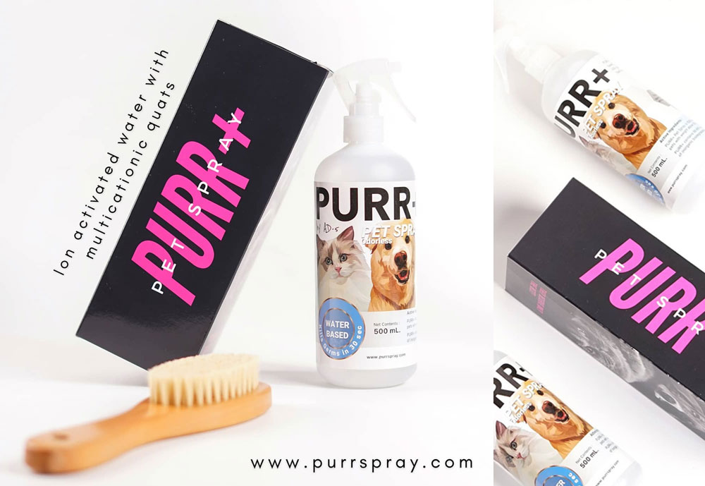 review purr pet spray