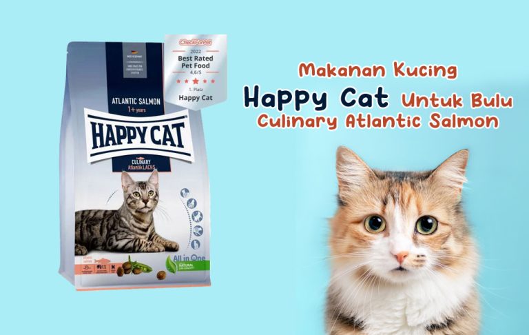 makanan kucing happy cat untuk bulu