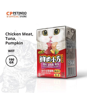 makanan kucing kitchen flavor wet chicken